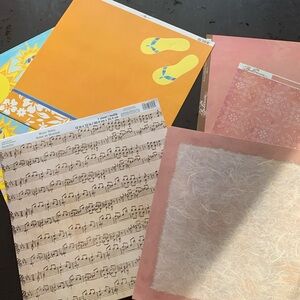 18 12x12 scrapbook pages. 3 of each pattern